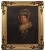 English School (early 19th century) Portrait of a member of the Christie family, and his female