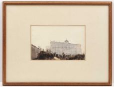 John Newberry (b.1934) St. Stephen's Cathedral, Vienna, signed, watercolour, 22.5 x 29cm, and five