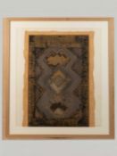 Anthony Deigan (b.1945) Bebj corner (gold), a pair Print/mixed media, signed and dated ’84. Javanese