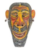 A Mexican Guerrero mask, circa 1920