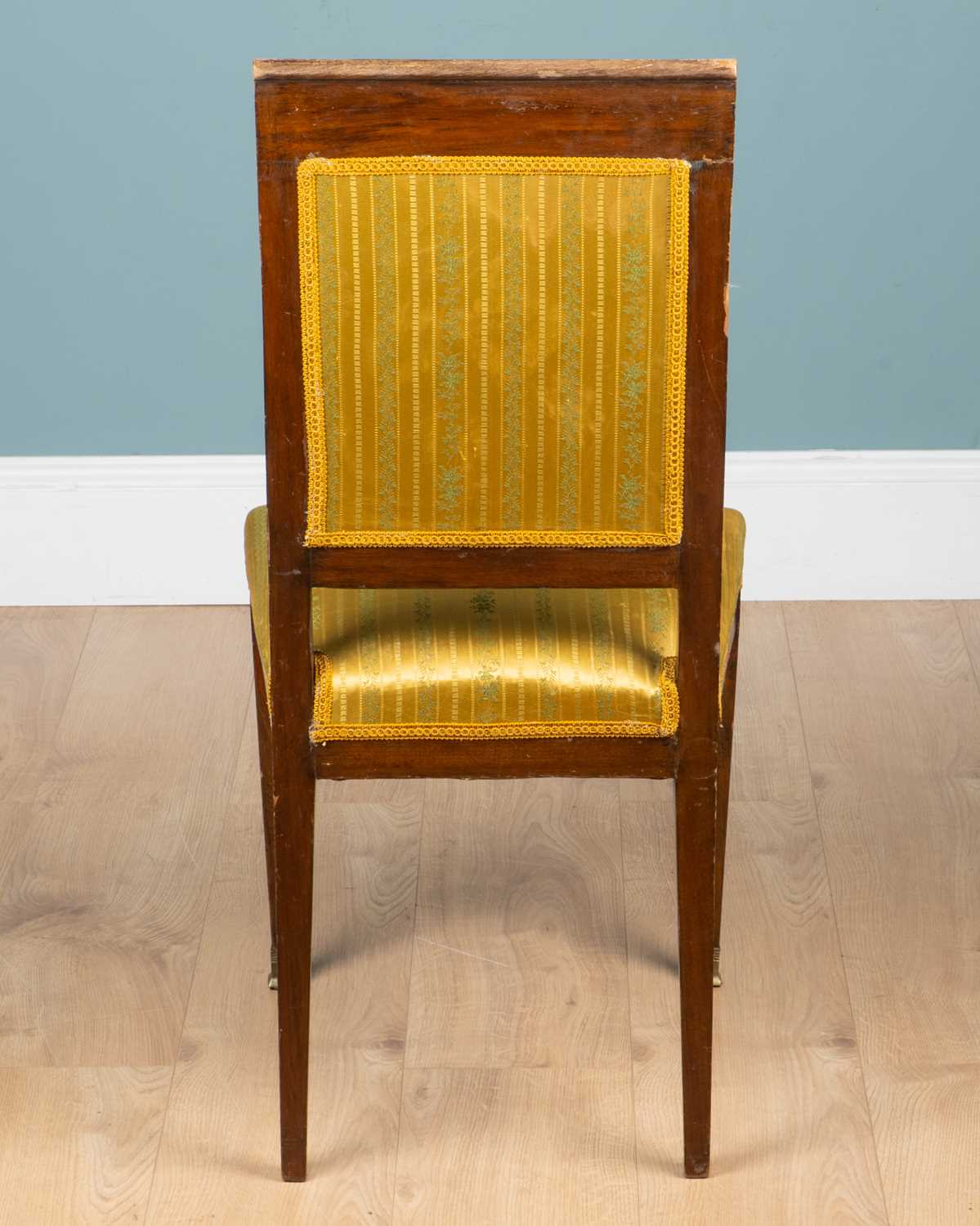 A French Empire mahogany suite of salon furniture - Image 4 of 9