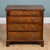 A George III mahogany bachelors chest