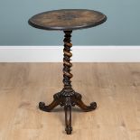 A Victorian occasional table