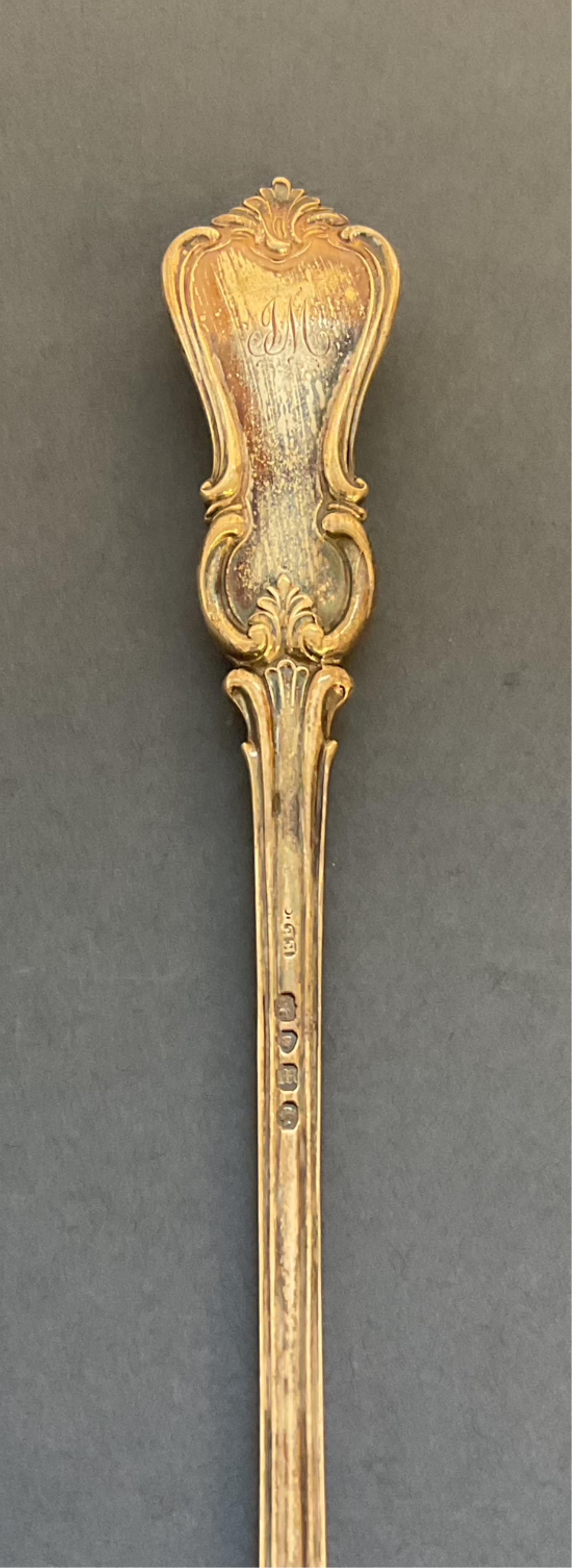 A Victorian silver Albert pattern soup ladle, Elizabeth Eaton, London ...