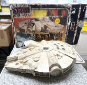 A boxed Star Wars Return of the Jedi Millennium Falcon vehicle