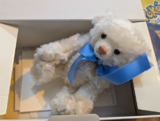 A STEIFF teddy bear, 'George the STEIFF Royal Baby Bear', limited edition 4552 to July 2014, no.