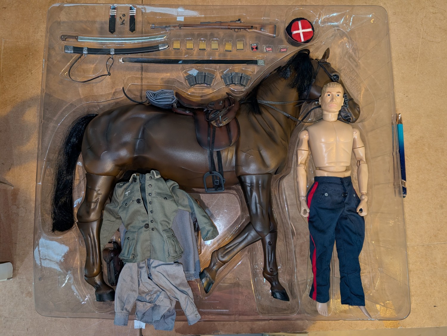 Vêtements et accessoires pour tenue Action Joe SOLDAT ANGLAIS - 7576