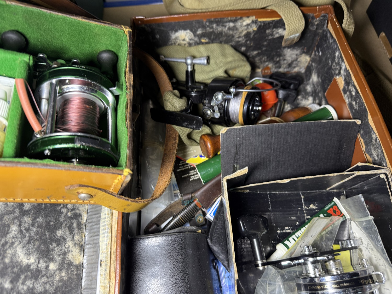 An Ambassadeur fishing reel, other reels and equipment. - Image 2 of 2