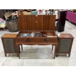 A 1970s Dynatron radiogram with Goldring G101 transcription turntable