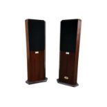 TWO FLOOR STANDING LOUD SPEAKERS,