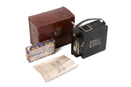 A vintage 'Campro' dual cine camera and projector with case.