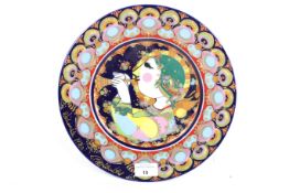 Bjørn Wiinblad for Rosenthal, artist's plate.