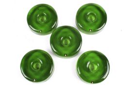 A set of five Swedish candle holders by Goran Warff for Pukeberg.