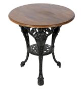 A 20th century 'pub' table.