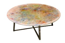 A 20th century coffee table.