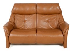 A Himolla Chester two-seater sofa.