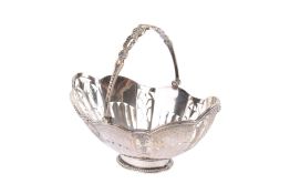 A William IV silver sweet dish.