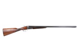 An Aya No. 4 12 gauge SXS 129342 shotgun. SECTION-2 LICENSE IS REQUIRED TO PURCHASE THIS LOT.