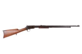 A Winchester model 1890 pump action .22 rifle. Tube magazine, s/n. 157567.
