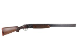 A Spanish Laurona Sporting over and under 12 gauge shotgun. Breech loading action. S/N 57665.
