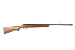 A Ruger 10-22 .22 rifle. Self-loading rifle s/n.