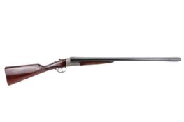 A Spanish Gun Mark Kestrel side by side 12 gauge shotgun. S/N 313405.