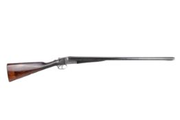 A Patstone & Cox 12 gauge SXS 2576 shotgun. SECTION-2 LICENSE IS REQUIRED TO PURCHASE THIS LOT.