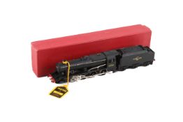 A Hornby Dublo 00 gauge 2-rail locomotive and tender. 2225, 2-8-0, No.