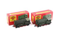 Two Hornby Dublo 00 gauge 2-rail Diesel-Electric Shunting Locomotives.