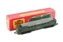 A Hornby Dublo 00 gauge 2-rail Diesel-Electric locomotive.