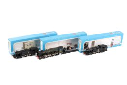 Three Airfix Railway System 00 gauge locomotives.