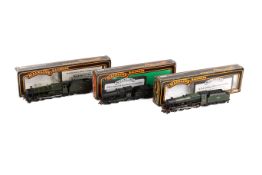 Three Mainline Railways 00 gauge locomotives and tenders.