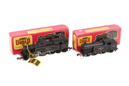 Two Hornby Dublo 00 gauge 2-rail locomotives. Comprising a 2217, 0-6-2, No.