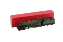A Hornby Dublo 00 gauge 2-rail locomotive and tender. 2220, 2-6-0, No.