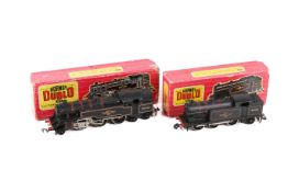 Two Hornby Dublo 00 gauge 2-rail locomotives. Comprising a 2217, 0-6-2, No.