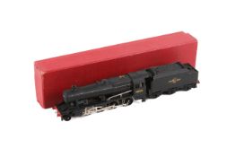 A Hornby Dublo 00 gauge 2-rail locomotive and tender. 2225, 2-8-0, No.