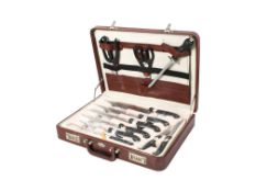 A cased Prima 24-piece knife set.