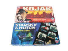 Two circa 1970s USA police TV theme board games.