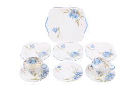 A part Shelley tea set.