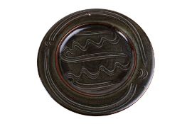 Ray Finch (British 1914-2012) for Winscombe Pottery stoneware dish.