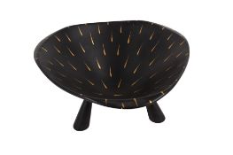 Albert Hallam for Beswick, a tripod fruit bowl.