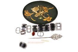 An assortment of collectables.