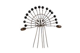 A late 19th/early 20th century white metal hair decoration.