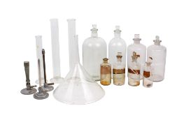A collection of scientific chemistry items.