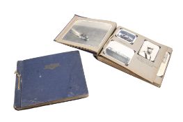 HMS Apollo: Two 1930's photograph albums.