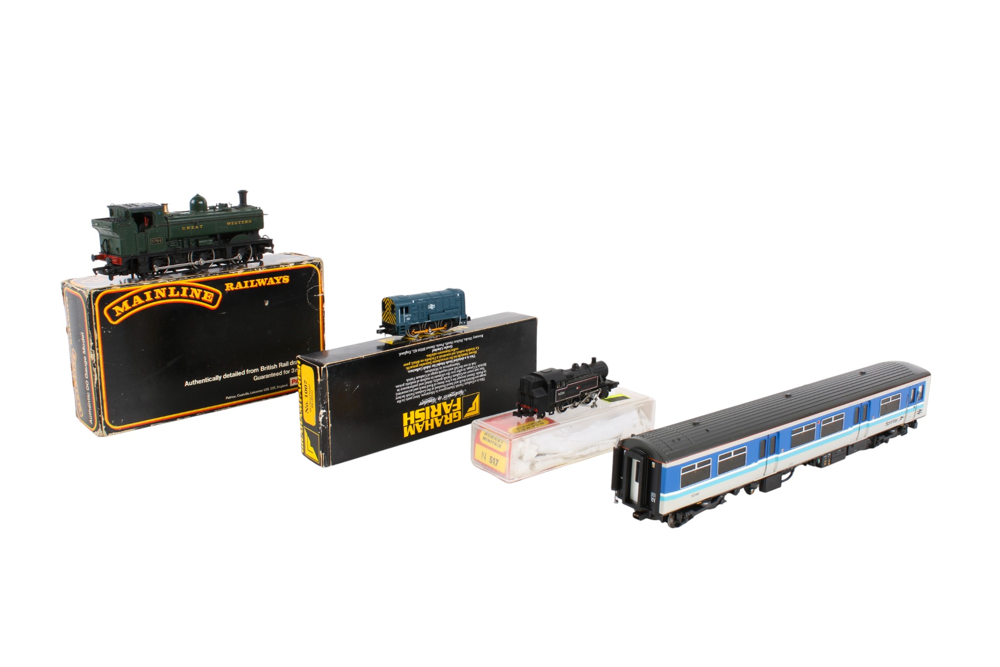 Four model locomotives. - Image 2 of 2