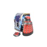 A vintage Character Options Ltd Doctor Who Radio Controlled Dalek Drone.