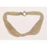 Sterlingsilber Halscollier, 97,5 gr., L 40 cm