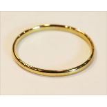 Silber/vergoldeter Armreif, 8,27 gr., D 6 cm