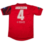 ABERDEEN TEAM NUMBER 4 RUSSELL ANDERSON SCOTTISH MASTERS TOURNAMENT WORN SHIRT